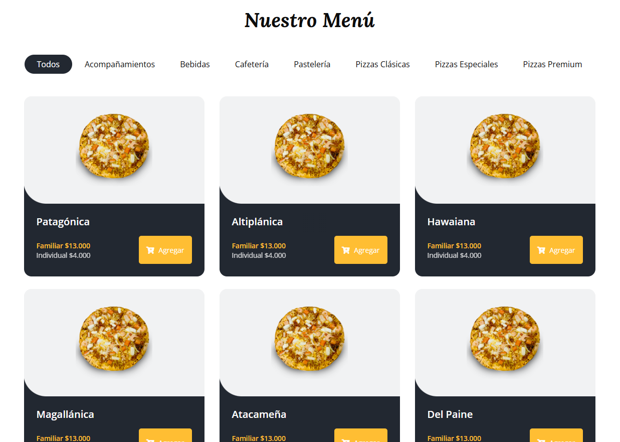 Menú